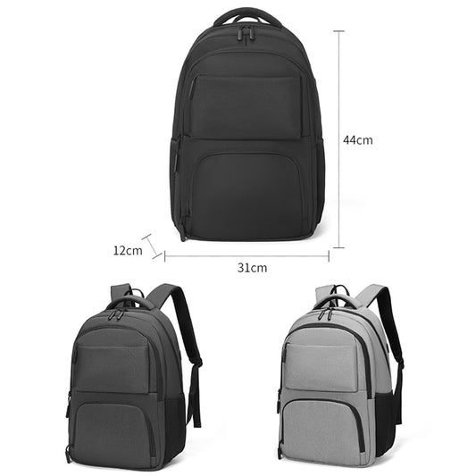 cxs-615 Multifunctional Oxford Laptop Bag Backpack (Dark Gray) by bashfashion