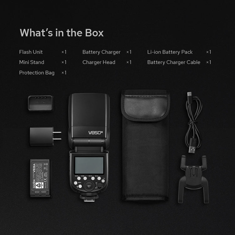 Godox V850III 2.4GHz Wireless Flash Speedlite Camera Light(AU Plug) by Godox