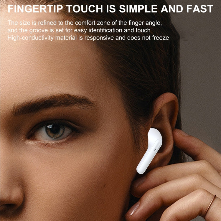 HAMTOD CS121 Stereo TWS Wireless Bluetooth Earphone(White) by HAMTOD