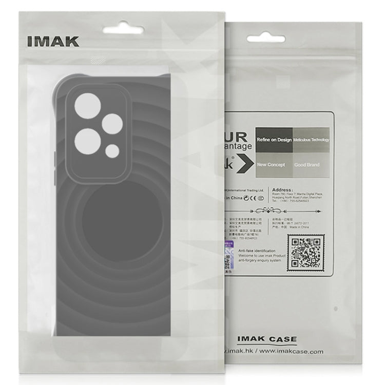 For Honor 200 IMAK UC-6 Series Manbo Frosting Soft Phone Case(Black) by imak