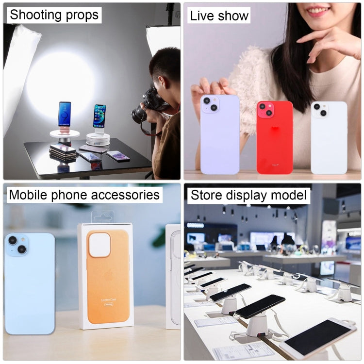 For iPhone 14 Plus Black Screen Non-Working Fake Dummy Display Model (Blue) by bashfashion