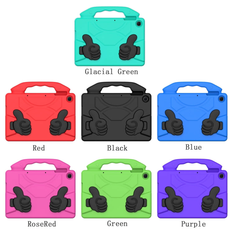 For Huawei MediaPad T10S 10.1/T10 9.7 Thumb Bracket EVA Shockproof Tablet Case(Blue) by bashfashion