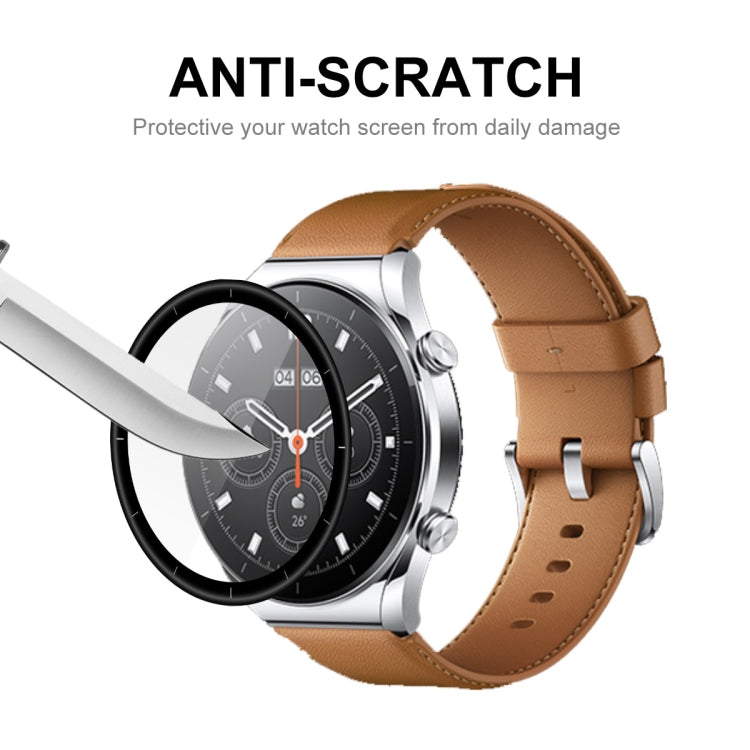 10 PCS For Xiaomi Watch S1 ENKAY Hat-Prince 3D Full Coverage Soft PC Edge + PMMA HD Protector Film by ENKAY