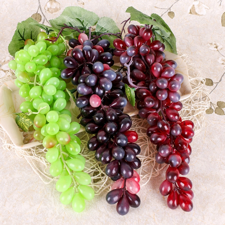 4 Bunches 36 Grain Agate Grapes Simulation Fruit Simulation Grapes PVC with Cream Grape Shoot Props by bashfashion