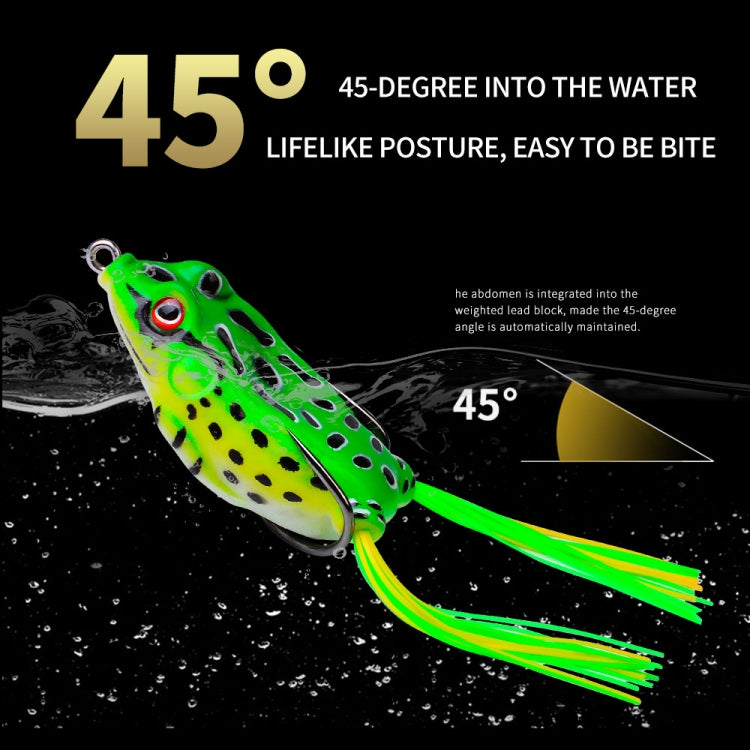 Thunder Frog Road Lure Fake Bait Simulation Soft Bait, Specification: 17.5g 6.5 cm(D) by bashfashion