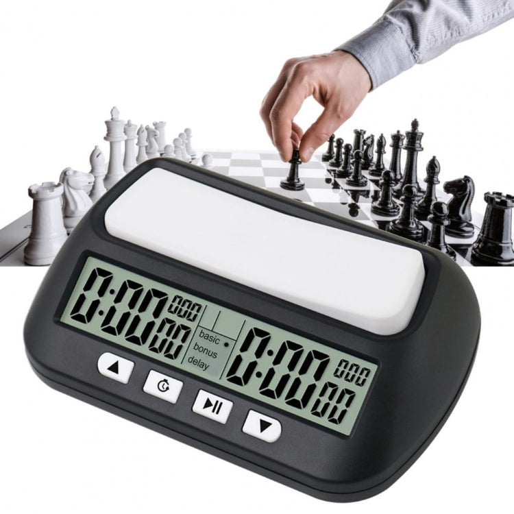 YS YS-902 Chess Timer Chess Clock for Go Tournament(Black English Version) by YS