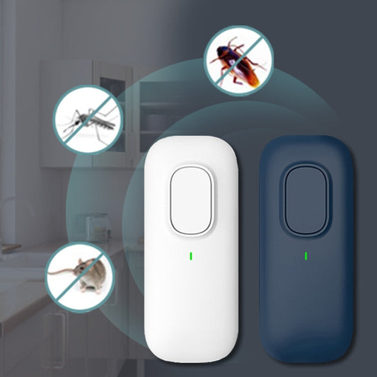 ZCC01 Ultrasonic Mosquito Repellent Mouse Repellent Mite Removal Instrument UK Plug(White) by bashfashion