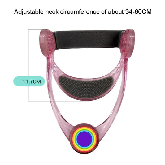 Children Oblique Neck Corrector Adjustable Neck Brace Neck Protector(Pink) by bashfashion