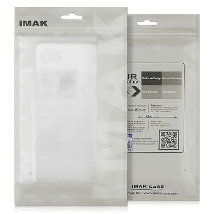 For Google Pixel 7 IMAK UX-5 Series Transparent Shockproof TPU Protective Phone Case(Transparent Black) by imak