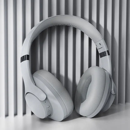 BT048 ANC Noise Reduction Bluetooth 5.3 Wireless Headset(Grey) by bashfashion