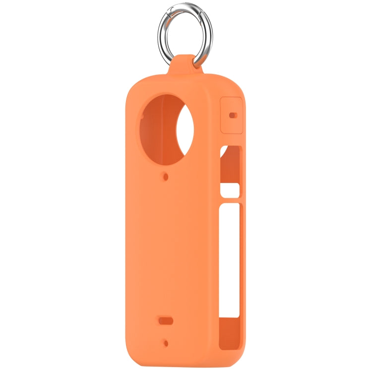 For Insta360 X3 Portable Silicone Protective Case(Orange) by bashfashion