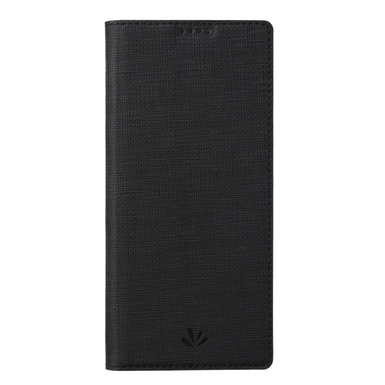 For Sharp Aquos Wish4 ViLi DMX Series TPU + PU Leather Magnetic Phone Case(Black) by ViLi