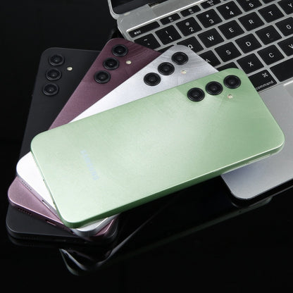 For Samsung Galaxy A14 5G Black Screen Non-Working Fake Dummy Display Model (Dark Red) by bashfashion