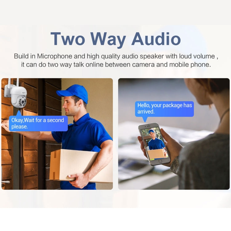 ESCAM WNK718 HD 3.0 Million Pixels 8-channel Wireless + 8IPC Wireless NVR Security System, US Plug by ESCAM