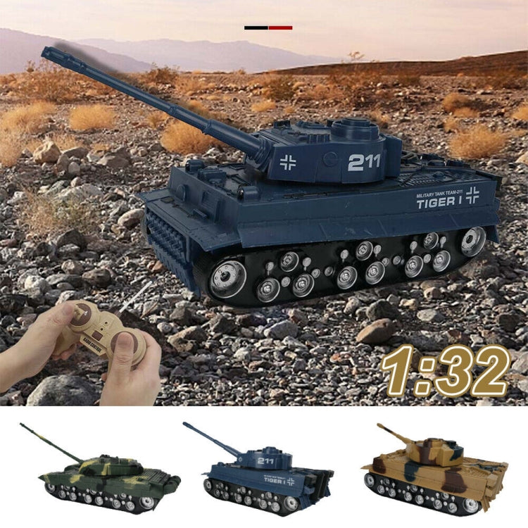 MoFun 369 Remote Control Tank 1:32 Four-way RC Vehicle(Blue) by MoFun