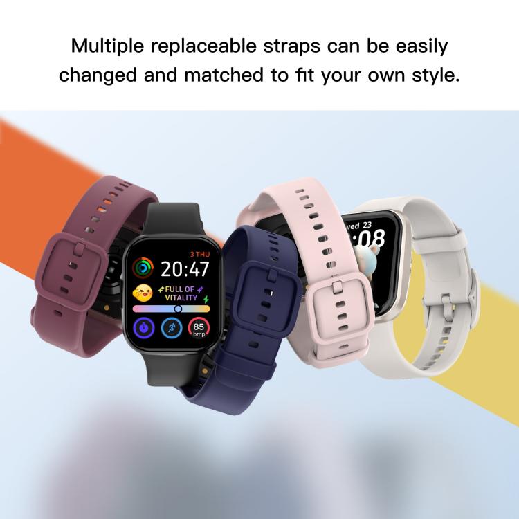 Q23 Pro 1.83 inch Color Screen IP68 Waterproof Bluetooth Call Smart Watch, Support Health Monitoring(Blue) by bashfashion