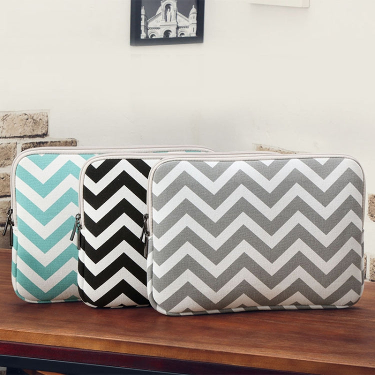 LiSEN LS-525 Wavy Pattern Notebook Liner Bag, Size: 14 inches(Gray) by LiSEN