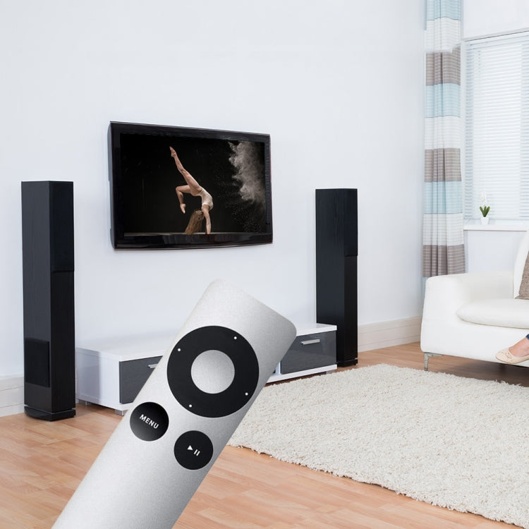 MC377LL/A TV Remote Control Suitable For Apple TV 1/2/3(Silver Gray) by bashfashion