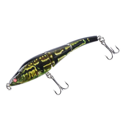 LB22 9.5cm/8.9g Multi-section VIB Plastic Hard Lures Painted Bionic Lures(3) by bashfashion