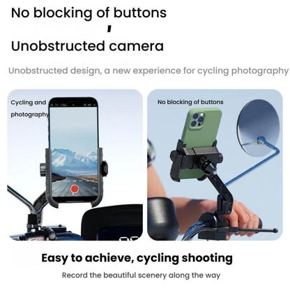 Kewig Motorcycle Bicycle Non-Blocking Mobile Phone Camera Navigation Bracket(M29-C1) by kewig