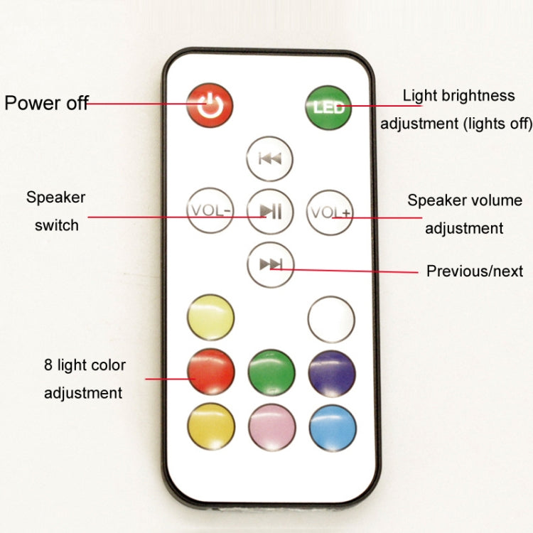 Magnetic Levitation Bluetooth Speaker Ornament Desktop Ambient Glow Night Lights, Style: Light Pattern Starry Moon(UK Plug) by bashfashion