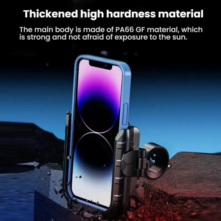 Kewig Motorcycle Bicycle Non-Blocking Mobile Phone Camera Navigation Bracket(M8SP-C3) by Kewig