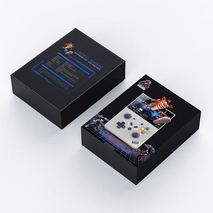 R43 Pro Handheld Game Console 4K HD 4.3-Inch Screen Home Portable Video Game Player, Spec: Gray 128G by bashfashion